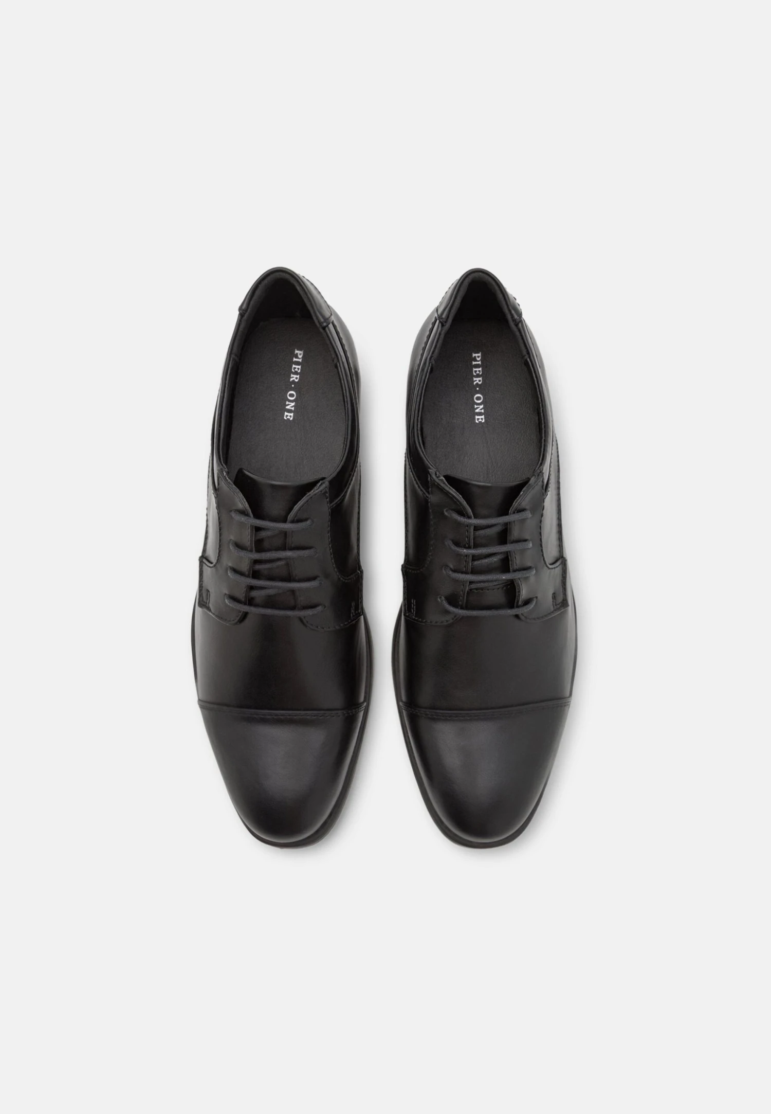 Pier One Unisex - Veterschoenen - Black 6 Pier One Unisex - Veterschoenen - Black - Afbeelding 4