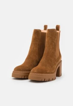 Pier One Leather - Enkellaarsjes Met Hoge Hak - Cognac 10 Pier One Leather - Enkellaarsjes Met Hoge Hak - Cognac -Pier One Verkoopwinkel 2be65df1ec21468c939e38989695e7b8