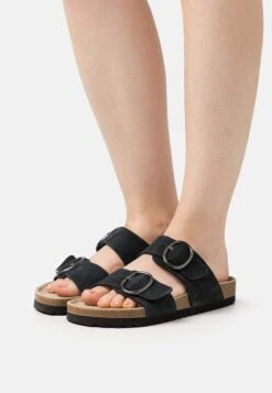 Pier One Leather - Muiltjes - Black