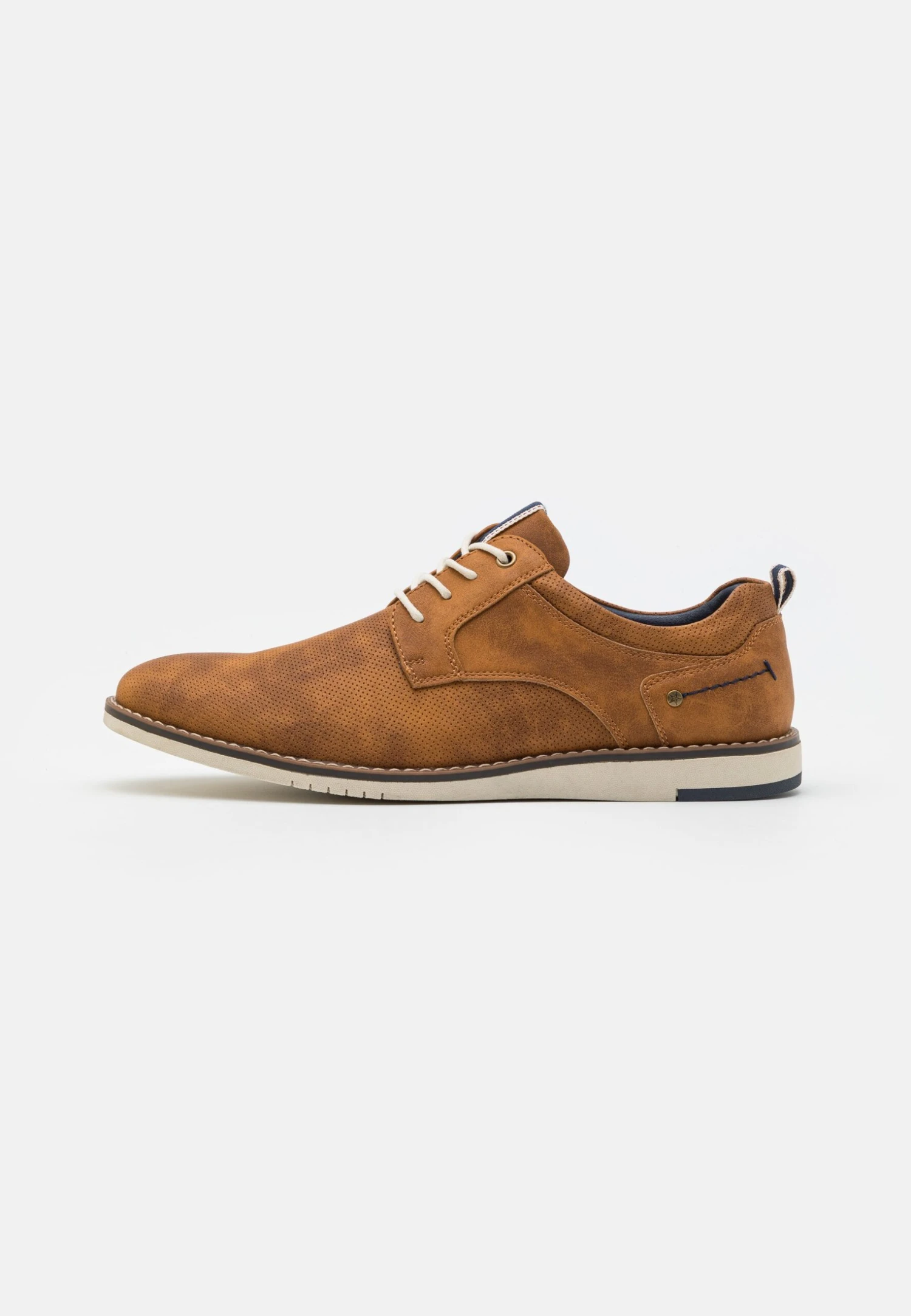 Pier One Sportieve Veterschoenen - Cognac 3 Pier One Sportieve Veterschoenen - Cognac
