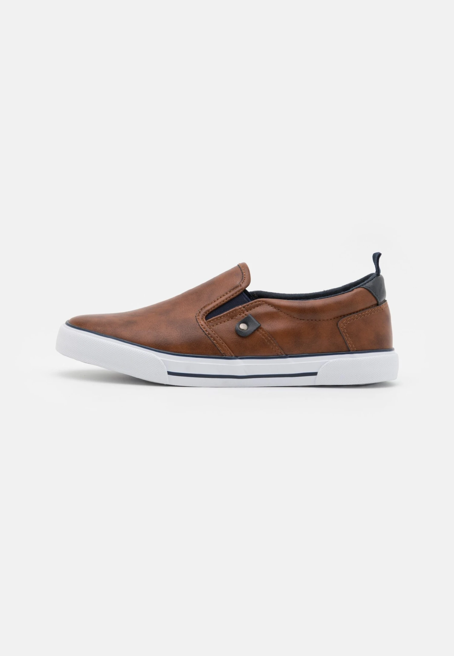 Pier One Unisex - Sneakers Laag - Cognac 3 Pier One Unisex - Sneakers Laag - Cognac
