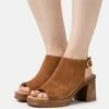 Pier One Leather - Sandalen Met Plateauzool - Cognac 1 Pier One Leather - Sandalen Met Plateauzool - Cognac -Pier One Verkoopwinkel 58fee52b2e0a42c9b71f9c424b424b70