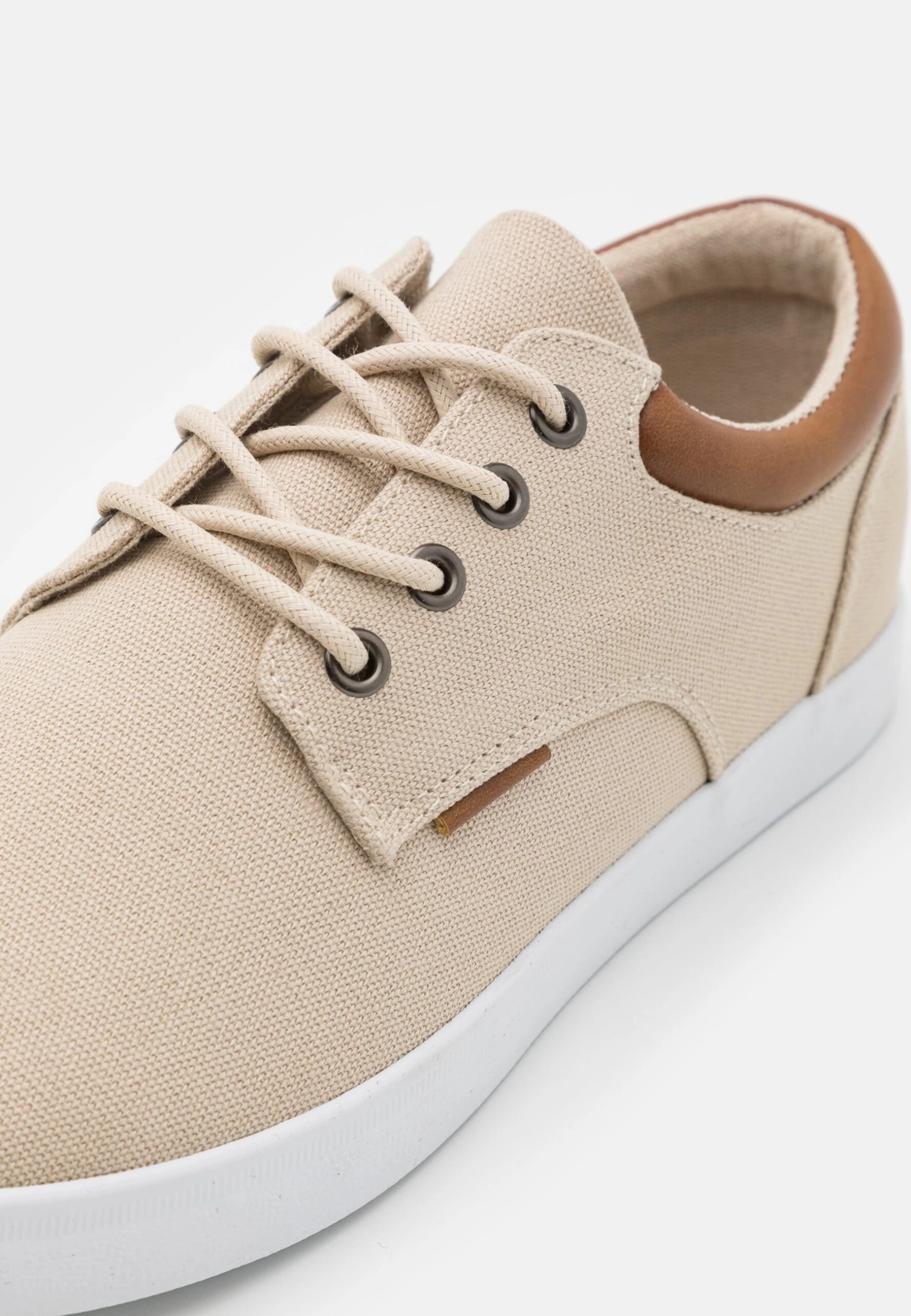 Pier One Unisex - Sneakers Laag - Beige 8 Pier One Unisex - Sneakers Laag - Beige - Afbeelding 6