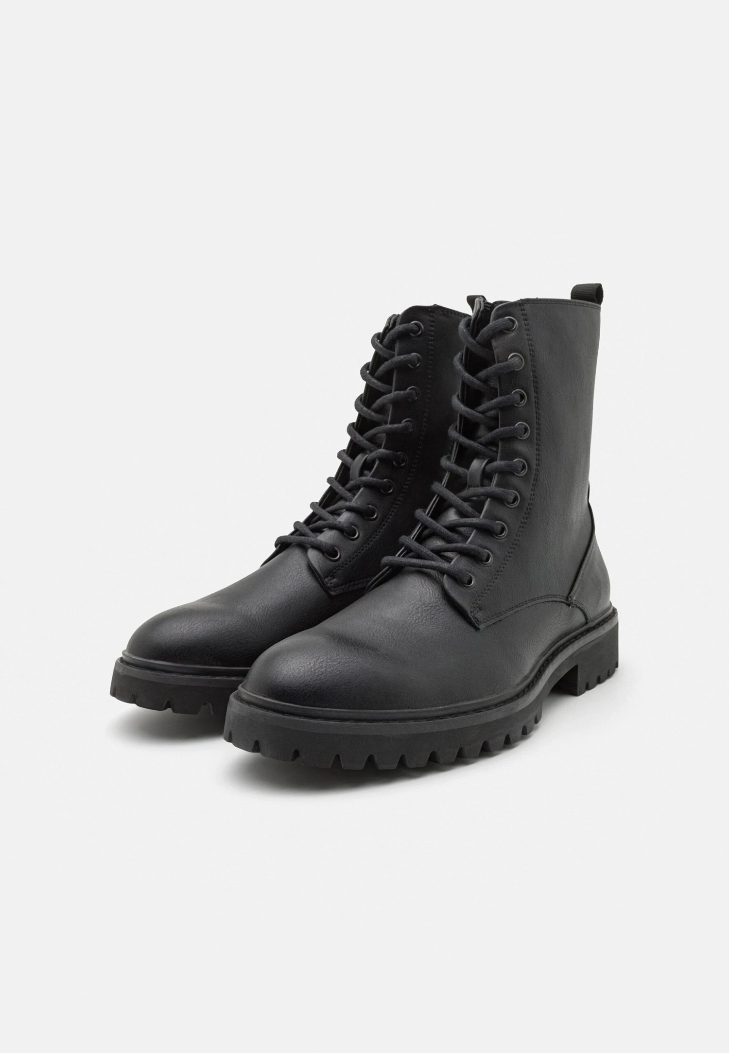 Pier One Veterboots - Black 3 Pier One Veterboots - Black - Afbeelding 2