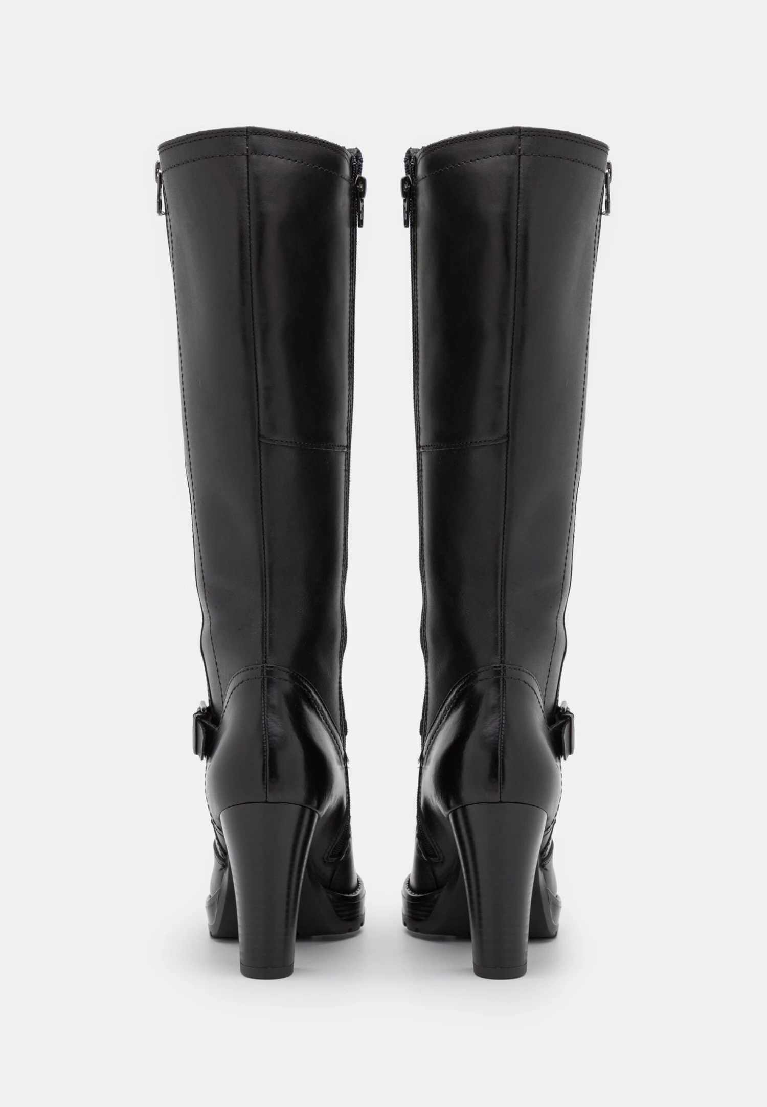 Pier One Leather- Laarzen Met Hoge Hak - Black 6 Pier One Leather- Laarzen Met Hoge Hak - Black - Afbeelding 4