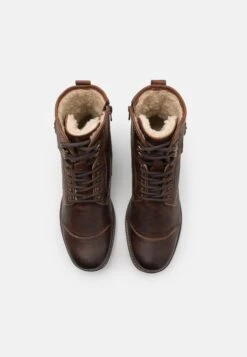 Pier One Leather - Veterboots - Brown 11 Pier One Leather - Veterboots - Brown -Pier One Verkoopwinkel 9cdda29c31d1480bad87b1b7287b863e