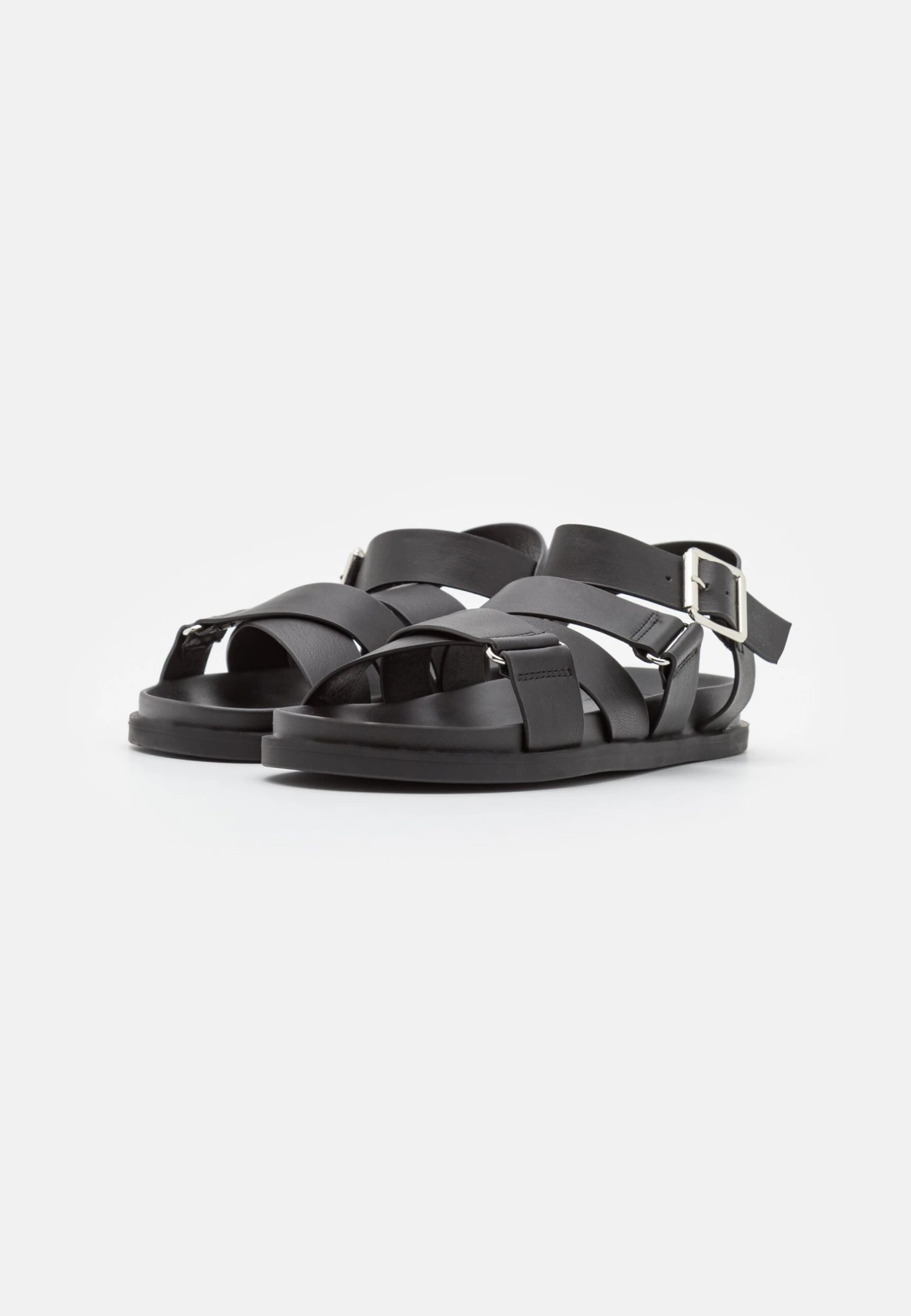 Pier One Unisex - Sandalen - Black 4 Pier One Unisex - Sandalen - Black - Afbeelding 2