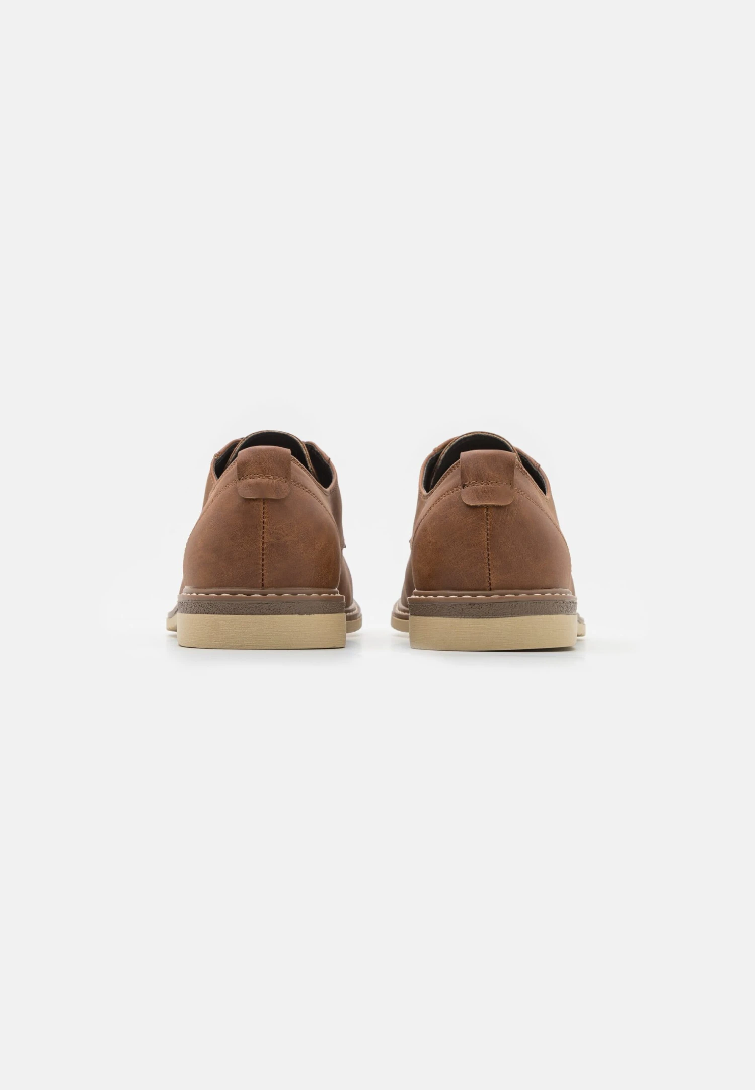 Pier One Unisex - Veterschoenen - Cognac 5 Pier One Unisex - Veterschoenen - Cognac - Afbeelding 3